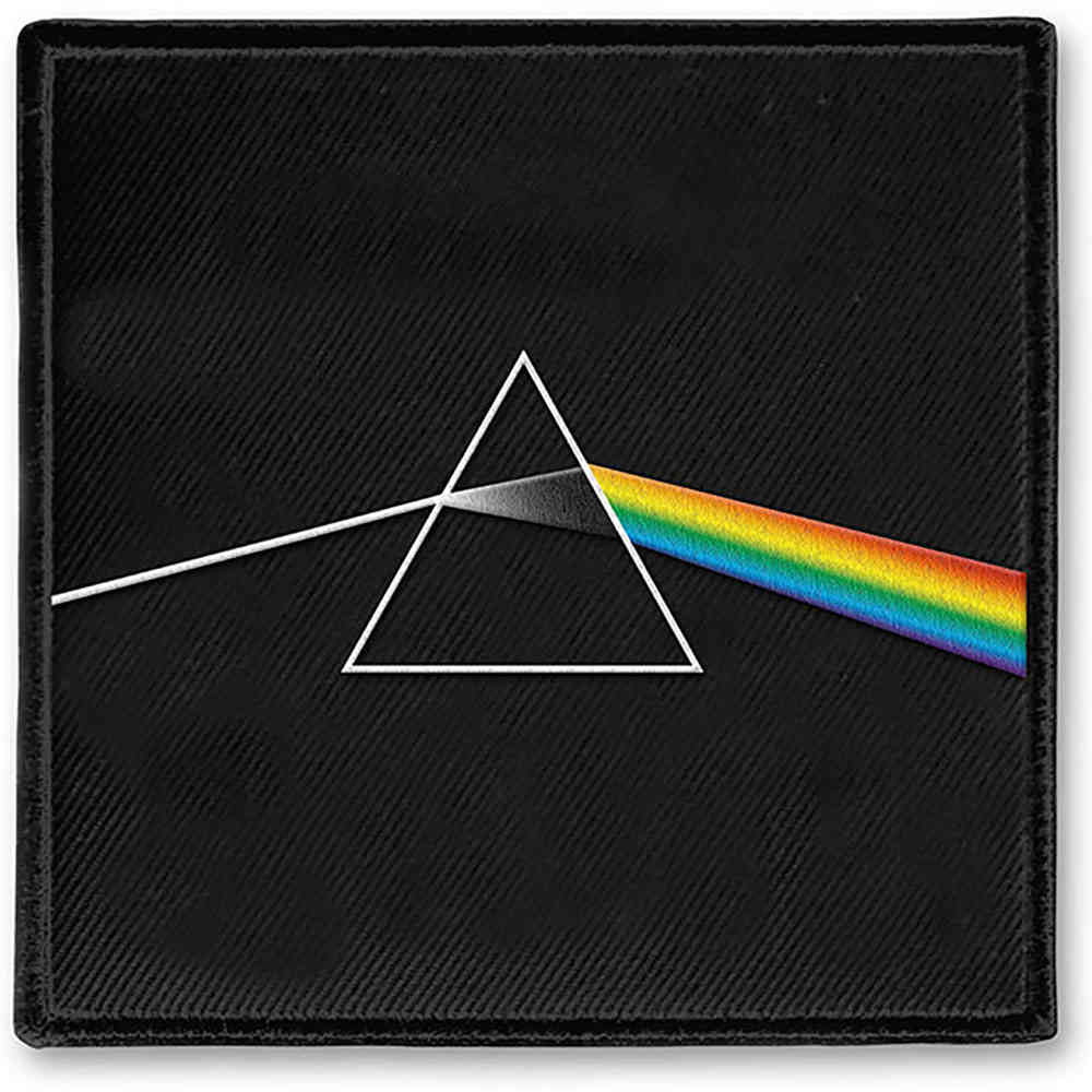 Pink Floyd Patch Dark Side Of The Moon Album Cover Schwarz Attitude