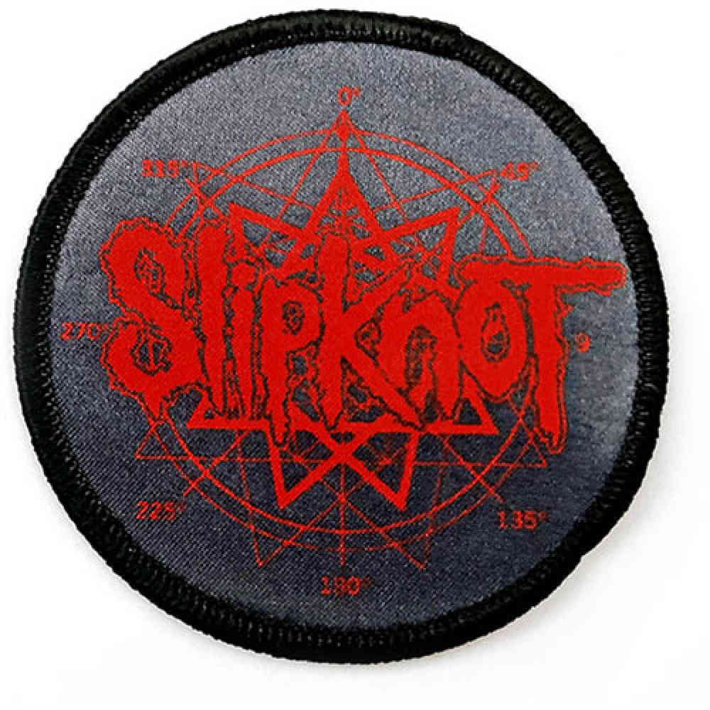 Slipknot Patch Logo Nanogram Schwarz Attitude Deutschland